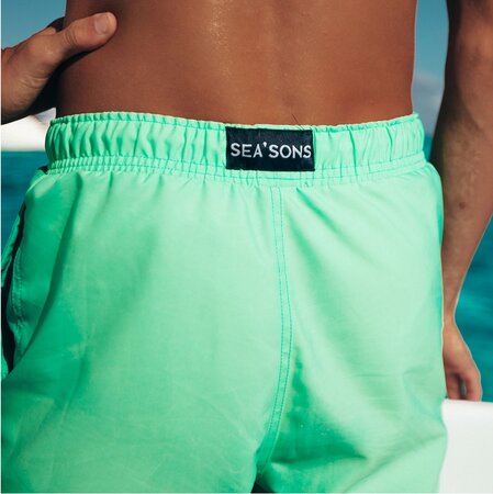 Pánske plavky Sea'sons Main Mint/Green