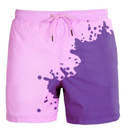 Pánske plavky Sea'sons Main Purple/Pink