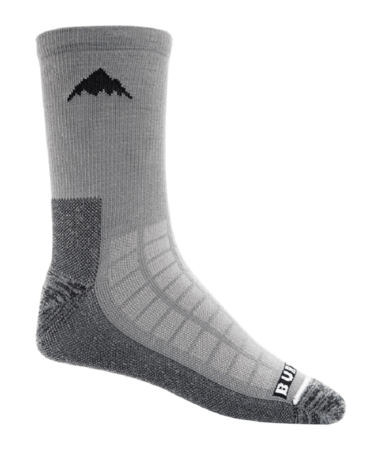 Ponožky Burton Lightweight Crew Socks Gray Heather