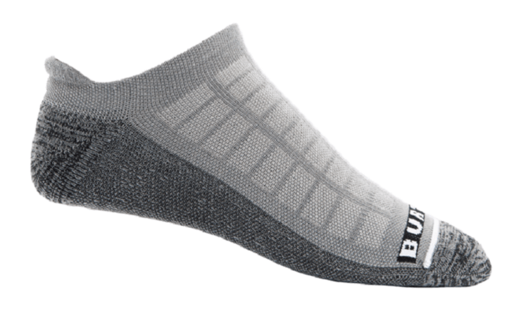 Ponožky Burton Lightweight No-Show Socks Gray Heather