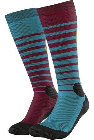 Lyžiarske ponožky Dynafit FT Graphic Socks Burgundy 23/24