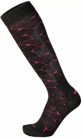 Lyžiarske ponožky Mico Extralight Weight X-Performance Ski Touring Socks Nero/Fucsia