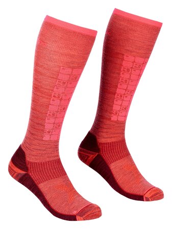 Dámske ponožky Ortovox Ski Compression Long Socks W Blush
