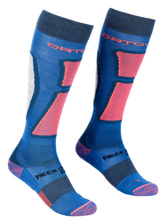 Ponožky Ortovox W's Ski Rock'n'Wool Long Socks Just Blue