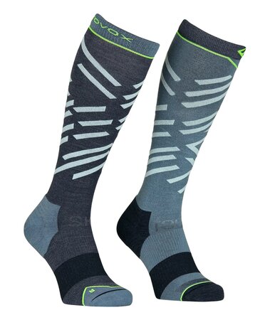 Lyžiarske ponožky Ortovox Ski Tour Long Socks M Black Raven
