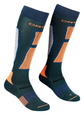 Ponožky Ortovox Ski Rock'N'Wool Long Socks Pacific Green