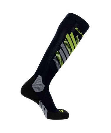 Ponožky Salomon S/MAX Maritime Blue/Acid Lime