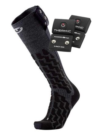 Vyhrievané ponožky Therm-ic PowerSocks Heat Fusion Uni + S-pack 1200 Vyhrievané ponožky Therm-ic PowerSocks Heat Fusion Uni + S-pack 1200