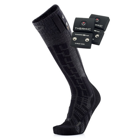 Vyhrievané ponožky Therm-ic Ultra Warm Comfort Socks S.E.T + S-Pack 1200