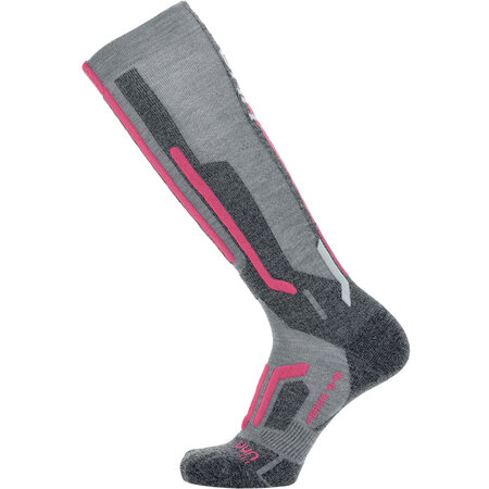Lyžiarske ponožky UYN Lady Merino Socks Light Grey/Pink
