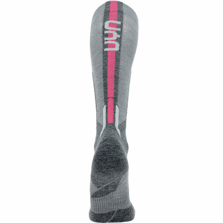 Lyžiarske ponožky UYN Lady Merino Socks Light Grey/Pink