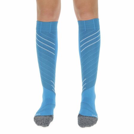 Lyžiarske ponožky UYN Lady Ski Merino Socks Turquoise / White