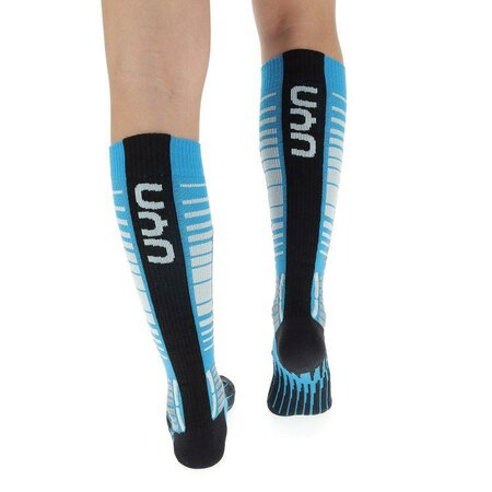 Lyžiarske ponožky UYN Lady Ski Snowboard Turquoise/Black
