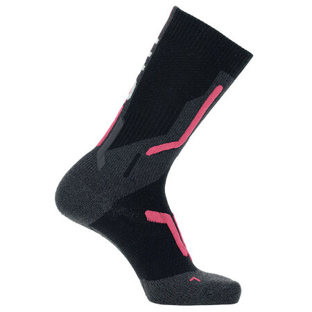 Lyžiarske ponožky UYN Ski Cross Country 2in Socks Black/Pink