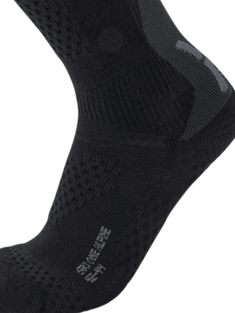 Lyžiarske ponožky UYN Man Ski One Alpine Merino Socks Black/Grey