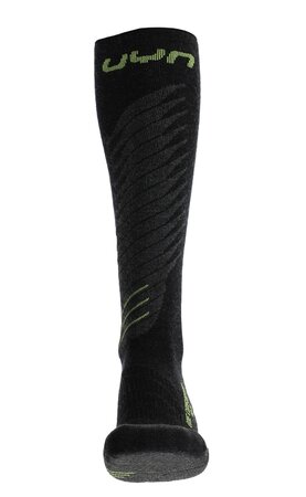 Lyžiarske ponožky UYN Ski One Comfort Fit Anthracite/Lime Lyžiarske ponožky UYN Ski One Comfort Fit Anthracite/Lime