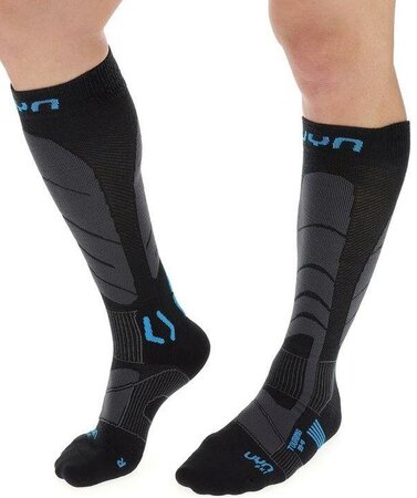Ponožky UYN Ski Touring Man Black/Azure