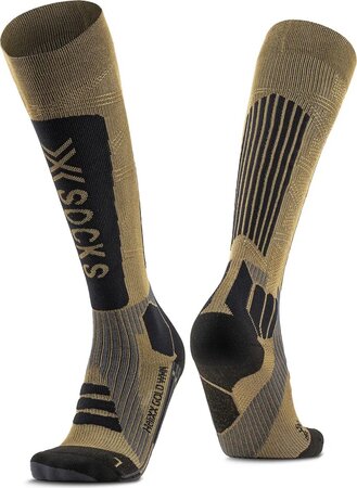 Lyžiarske ponožky X-Socks Helixx Gold Wmn 4.0 Gold/Black