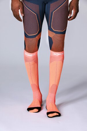 Lyžiarske ponožky X-Bionic X-Sock Ski Touring Perform OTC Blazing Orange/Orange Lyžiarske ponožky X-Bionic X-Sock Ski Touring Perform OTC Blazing Orange/Orange
