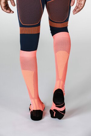 Lyžiarske ponožky X-Bionic X-Sock Ski Touring Perform OTC Blazing Orange/Orange Lyžiarske ponožky X-Bionic X-Sock Ski Touring Perform OTC Blazing Orange/Orange