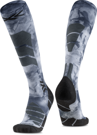 Lyžiarske ponožky X-Socks® Ski Expert Wild OTC Tiedye X Black/X White