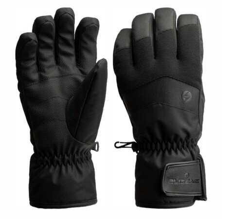 Lyžiarske rukavice Blizzard Guide Ski Gloves Black