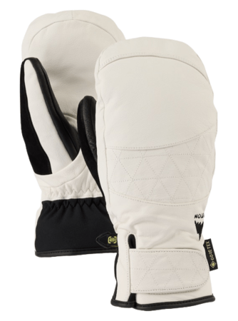 Dámske rukavice Burton Gondy Gore-Tex Leather Mittens Stout White