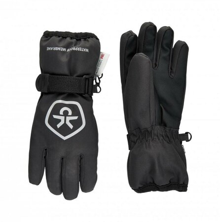 Detské rukavice Color Kids Gloves Waterproof Black