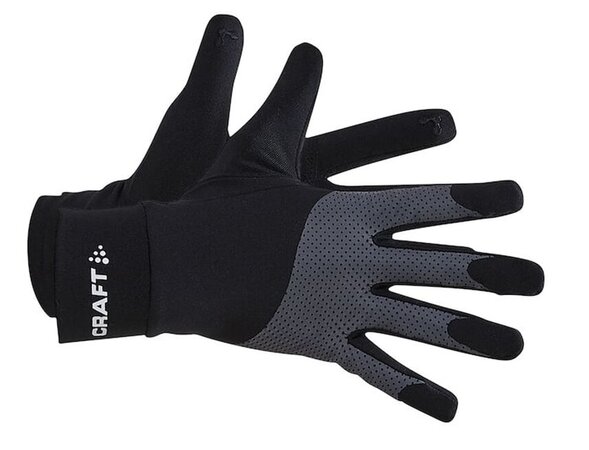 Rukavice Craft ADV Lumen Fleec Čierna