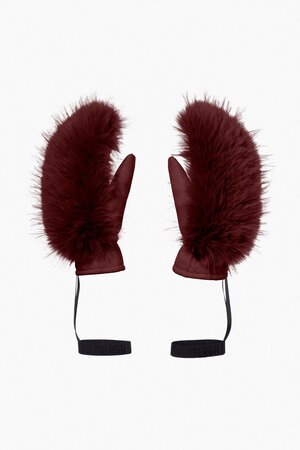 Rukavice Goldbergh Hill Mittens Vino Rosso