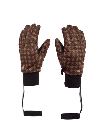 Rukavice Goldbergh Polaris Glove Dark Brown