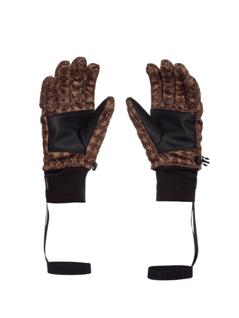 Rukavice Goldbergh Polaris Glove Dark Brown