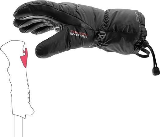 Rukavice Leki Glace 3D Women Black Rukavice Leki Glace 3D Women Black