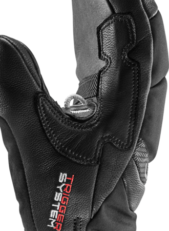 Lyžiarske rukavice Leki Griffin Base 3D Women Mitt Black