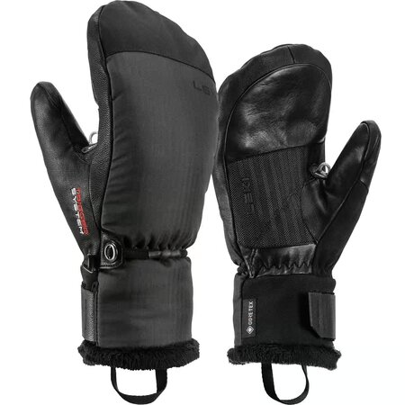 Lyžiarske rukavice Leki Lantana 3D GTX Women Mitt Graphite/Black