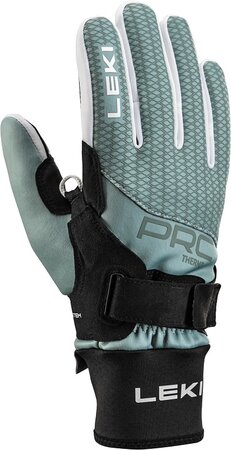 Rukavice Leki PRC ThermoPlus Shark Women Black/Ice Green Rukavice Leki PRC ThermoPlus Shark Women Black/Ice Green