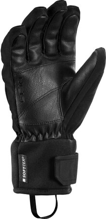 Lyžiarske rukavice Leki Bird Junior Black