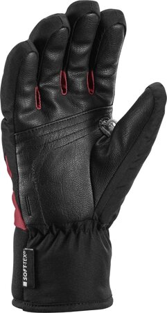 Rukavice Leki Griffin 3D Juinor Black-Rosé Rukavice Leki Griffin 3D Juinor Black-Rosé