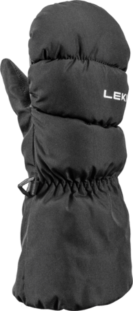 Rukavice Leki Little Glace Zero Mitt Long Black