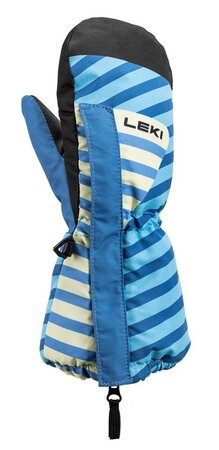 Lyžiarske rukavice Leki Little Paw Mitt Long Brightblue