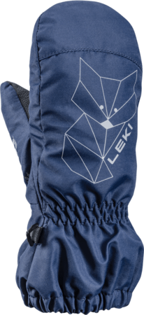 Lyžiarske rukavice Leki Little Snow Play Zero Mitt Navyblue