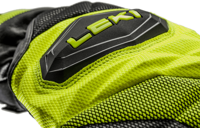Lyžiarske rukavice Leki WCR Venom 3D Junior Mitt Black/Ice Lemon