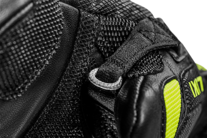 Lyžiarske rukavice Leki WCR Venom 3D Junior Mitt Black/Ice Lemon