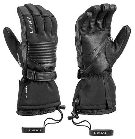 Lyžiarske rukavice Leki Xplore XT S Black
