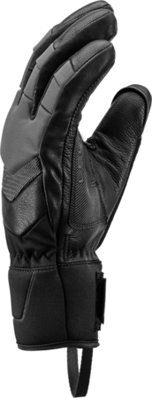 Lyžiarske rukavice Leki Griffin Base 3D Black/Graphite