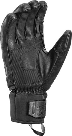 Lyžiarske rukavice Leki Griffin Base Zero Stone Grey/Black