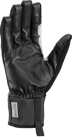 Skialpové rukavice Leki Montera Storm Black/White/Brown