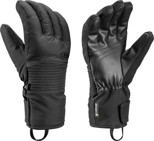 Lyžiarske rukavice Leki Space Zero GTX Black