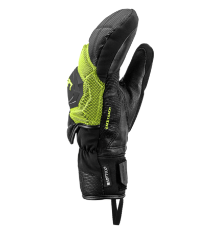 Rukavice Leki WCR Coach 3D Mitt Black/Ice Lemon Rukavice Leki WCR Coach 3D Mitt Black/Ice Lemon