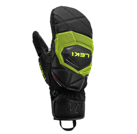 Rukavice Leki WCR Coach 3D Mitt Black/Ice Lemon Rukavice Leki WCR Coach 3D Mitt Black/Ice Lemon